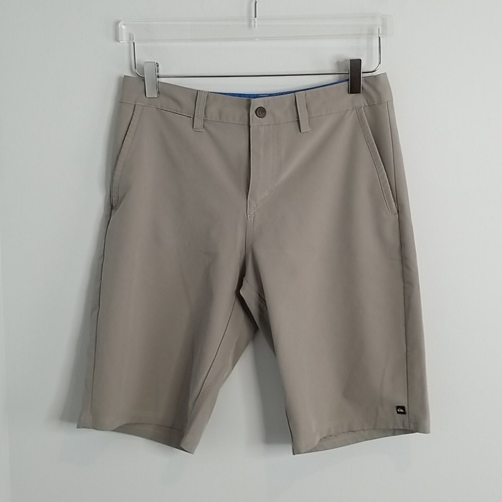 QUIKSILVER amphibians gray shorts men's 28